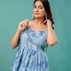 Strappy Peplum Top – Flattering Fit, All-Day Comfort, Sizes XS–XXL.
