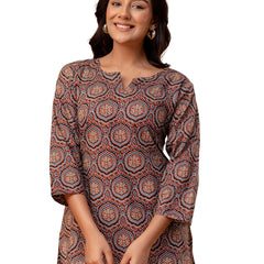 Elegant Printed top – Soft Cotton, Everyday Style, Sizes S–XXL.