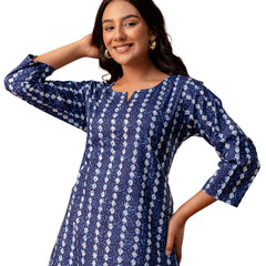 Elegant Printed top – Soft Cotton, Everyday Style, Sizes S–XXL.