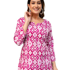 Elegant Printed top – Soft Cotton, Everyday Style, Sizes S–XXL.
