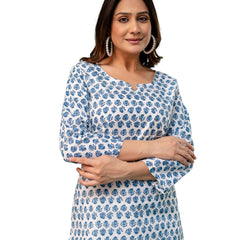 Elegant Printed top – Soft Cotton, Everyday Style, Sizes S–XXL.