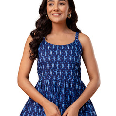 Strappy Peplum Top – Flattering Fit, All-Day Comfort, Sizes XS–XXL.