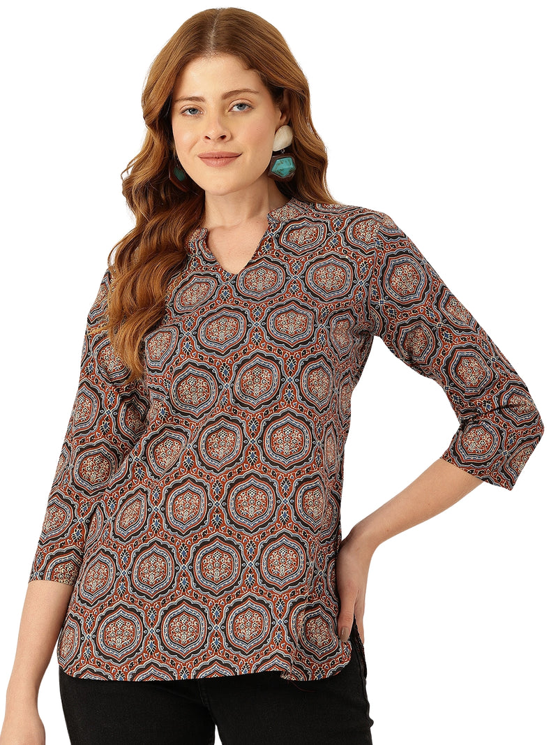 Stylish Women’s Printed Kurti – Comfort Meets Elegance|