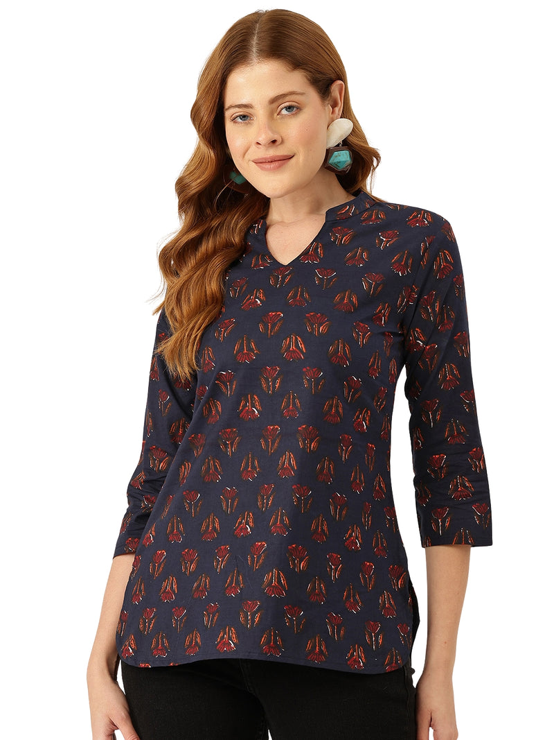 Stylish Women’s Printed Kurti – Comfort Meets Elegance|