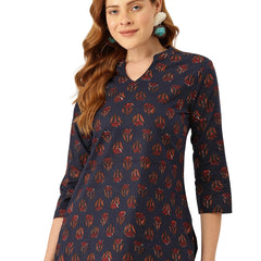 Stylish Women’s Printed Kurti – Comfort Meets Elegance|