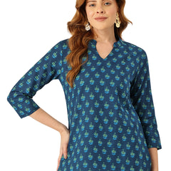 Stylish Women’s Printed Kurti – Comfort Meets Elegance|
