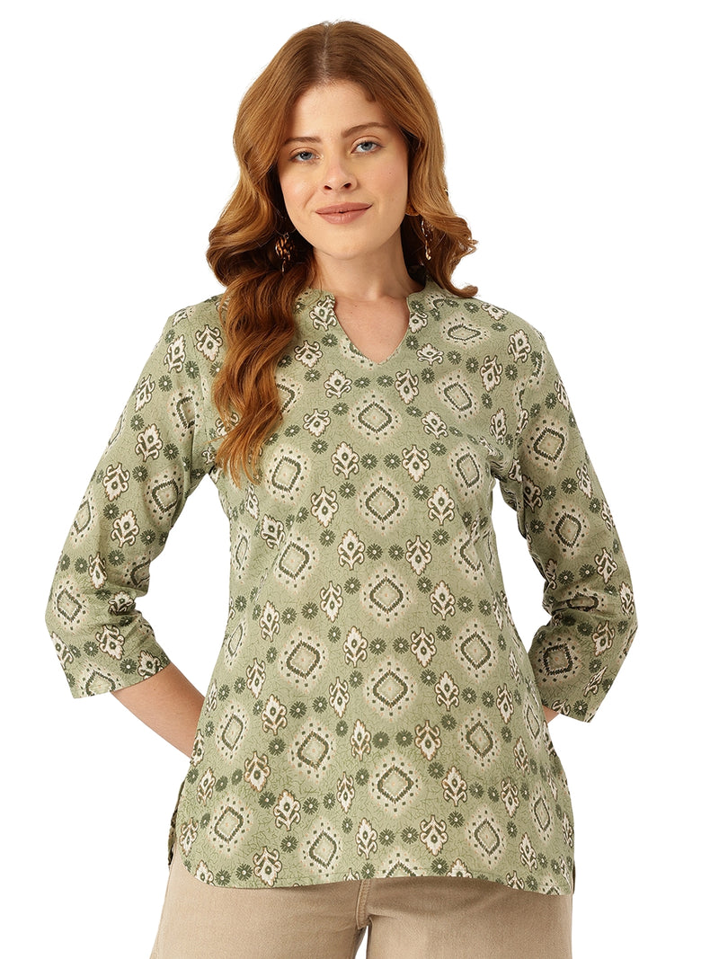 Stylish Women’s Printed Kurti – Comfort Meets Elegance|