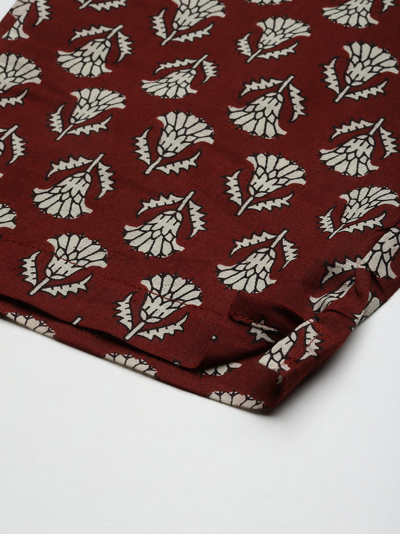 Straight Dupatta Sets - V-Neck, 3/4 Sleeves with Border Detailing, Elastic Waistband Pants with Pockets & Full-Length Dupatta (M-XXL)