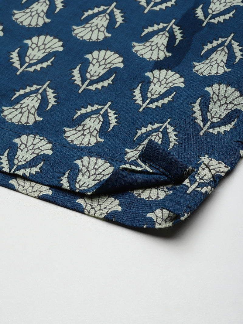 Straight Dupatta Sets - V-Neck, 3/4 Sleeves with Border Detailing, Elastic Waistband Pants with Pockets & Full-Length Dupatta (M-XXL)