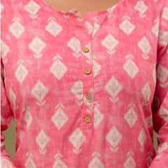 Ethnic Motifs Printed Pure Cotton Kurti