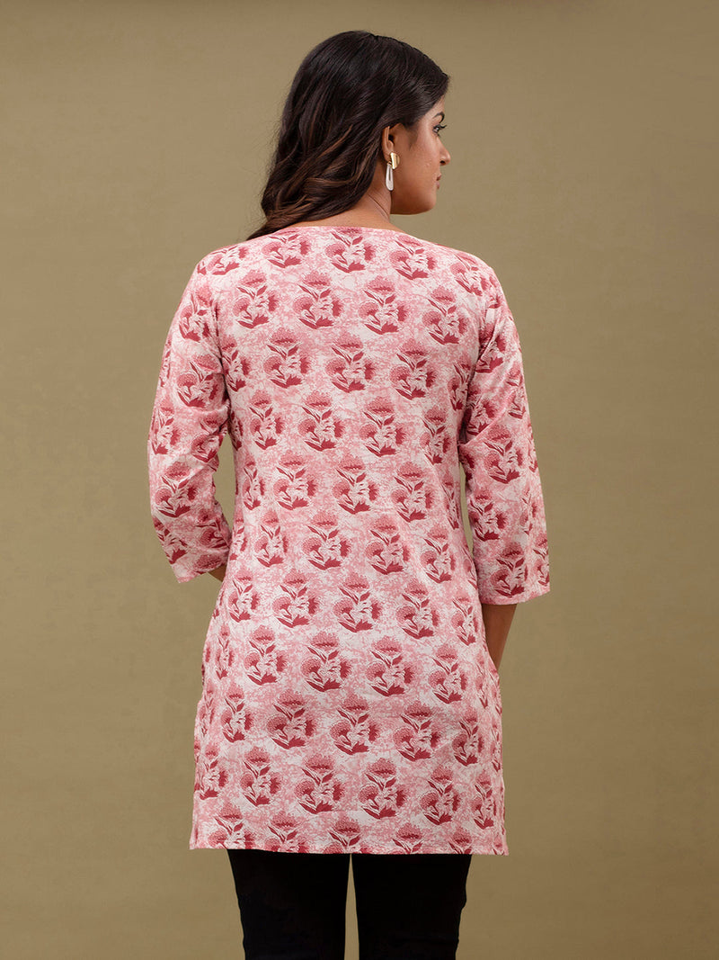 Ethnic Motifs Printed Pure Cotton Kurti