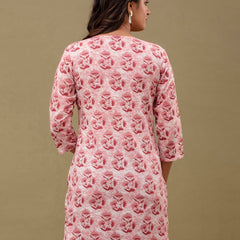 Ethnic Motifs Printed Pure Cotton Kurti