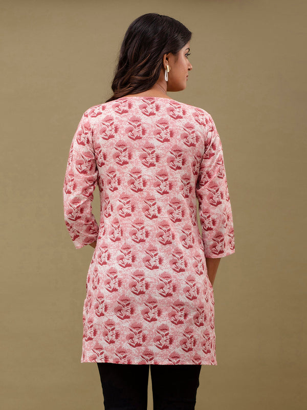 Ethnic Motifs Printed Pure Cotton Kurti