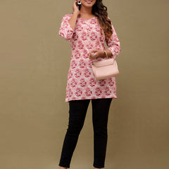 Ethnic Motifs Printed Pure Cotton Kurti