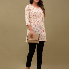 Ethnic Motifs Printed Pure Cotton Kurti