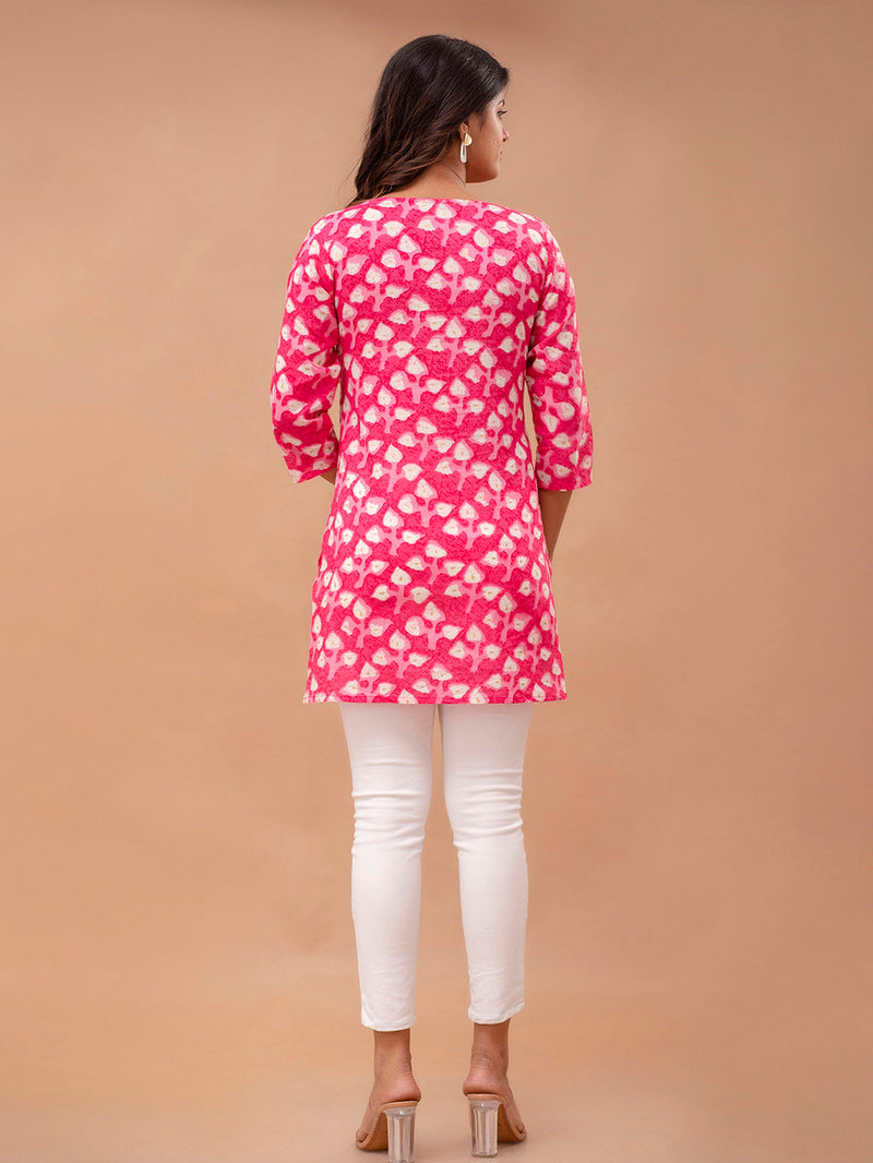 Ethnic Motifs Printed Pure Cotton Kurti