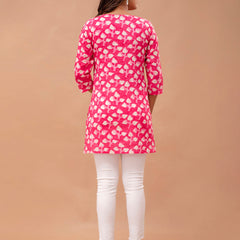 Ethnic Motifs Printed Pure Cotton Kurti