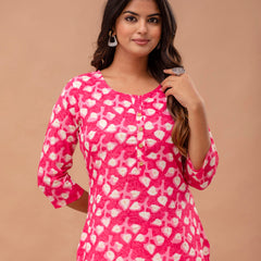 Ethnic Motifs Printed Pure Cotton Kurti