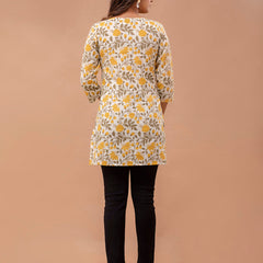 Ethnic Motifs Printed Pure Cotton Kurti