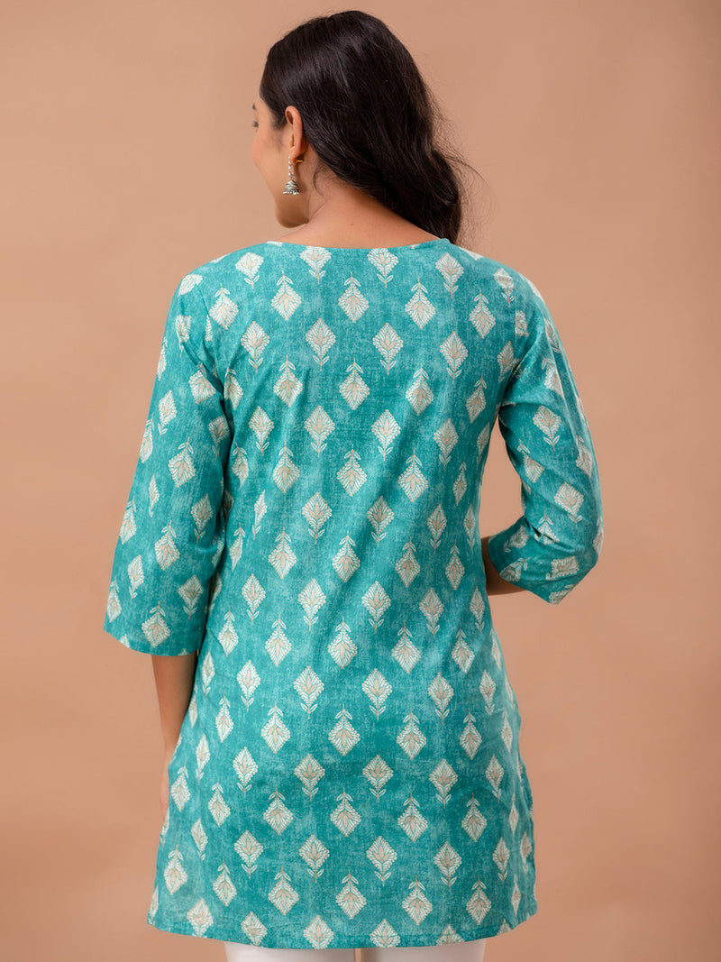 Ethnic Motifs Printed Pure Cotton Kurti