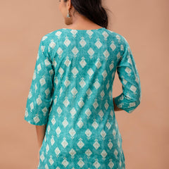 Ethnic Motifs Printed Pure Cotton Kurti