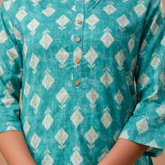 Ethnic Motifs Printed Pure Cotton Kurti
