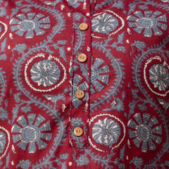 Ethnic Motifs Printed Pure Cotton Kurti