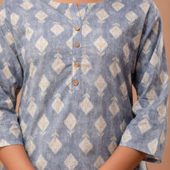 Ethnic Motifs Printed Pure Cotton Kurti