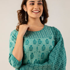 Women Kurta Pant Dupatta Set