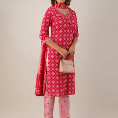 Women Kurta Pant Dupatta Set