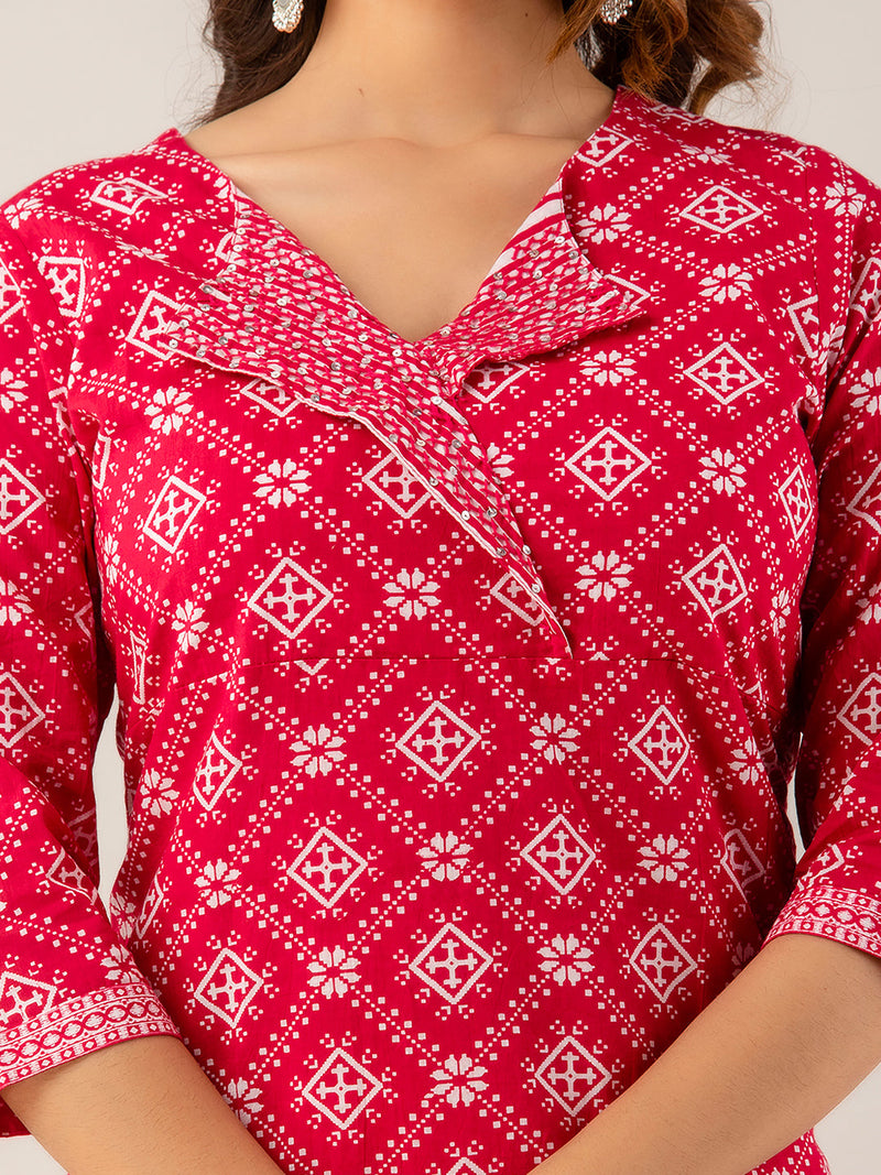 Women Kurta Pant Dupatta Set