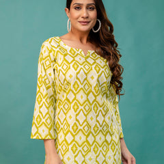 Elegant Printed top – Soft Cotton, Everyday Style, Sizes S–XXL.