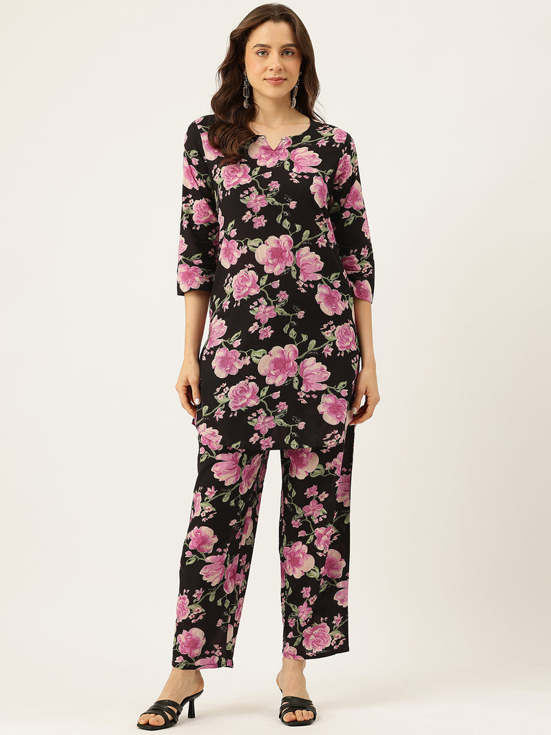 Floral Printed Cotton Co-Ord set – Breezy Prints, Chic Fit