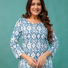 Elegant Printed top – Soft Cotton, Everyday Style, Sizes S–XXL.