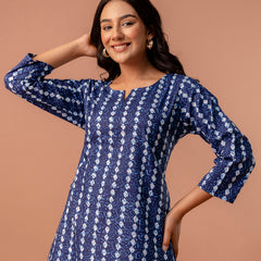 Elegant Printed top – Soft Cotton, Everyday Style, Sizes S–XXL.