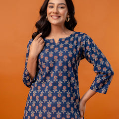 Elegant Printed top – Soft Cotton, Everyday Style, Sizes S–XXL.