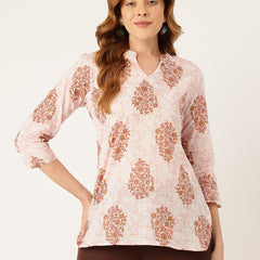 Stylish Women’s Printed Kurti – Comfort Meets Elegance|