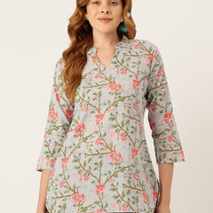 Stylish Women’s Printed Kurti – Comfort Meets Elegance|