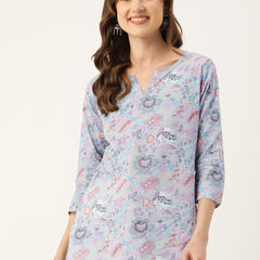 Feranoid Big V-Neck Kurti