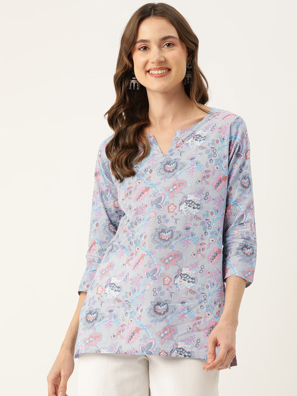 Feranoid Big V-Neck Kurti