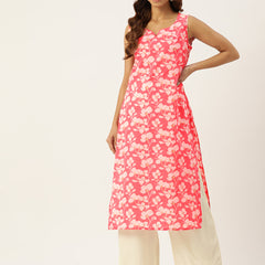 V-Neck Long Kurti