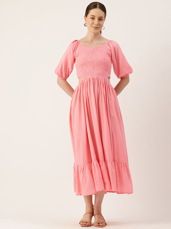 Women’s Floral Print Rayon Flared Dress | Soft & Lightweight | Casual Fit | Sizes XS–XXL