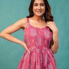 Strappy Peplum Top – Flattering Fit, All-Day Comfort, Sizes XS–XXL.