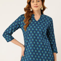 Stylish Women’s Printed Kurti – Comfort Meets Elegance|