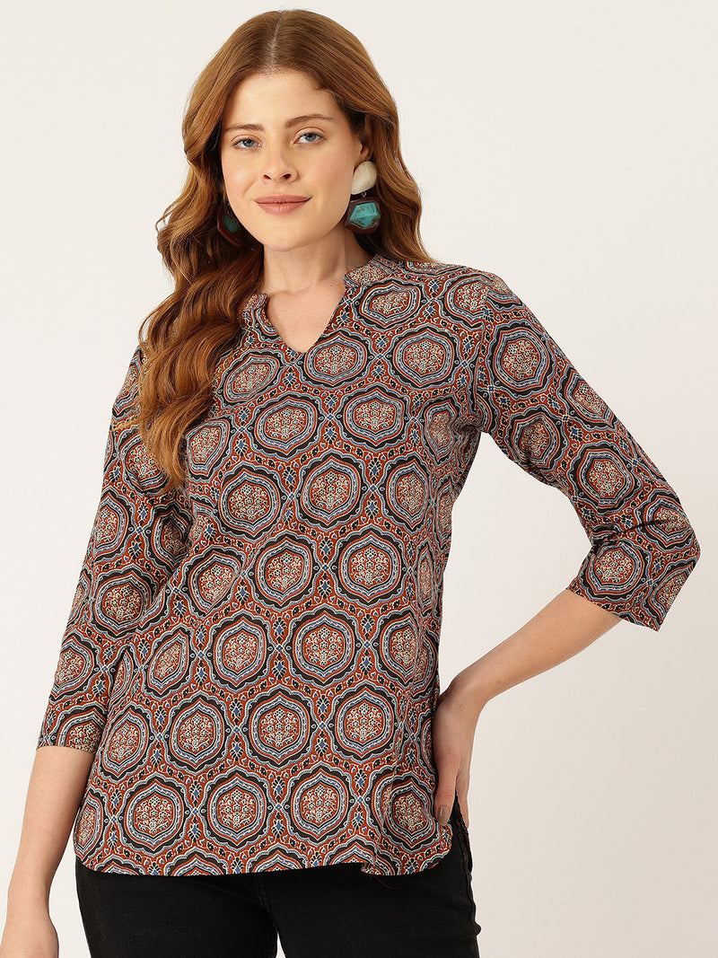 Stylish Women’s Printed Kurti – Comfort Meets Elegance|