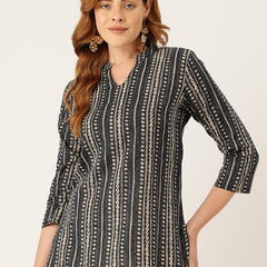 Stylish Women’s Printed Kurti – Comfort Meets Elegance|