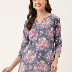 Feranoid Big V-Neck Kurti