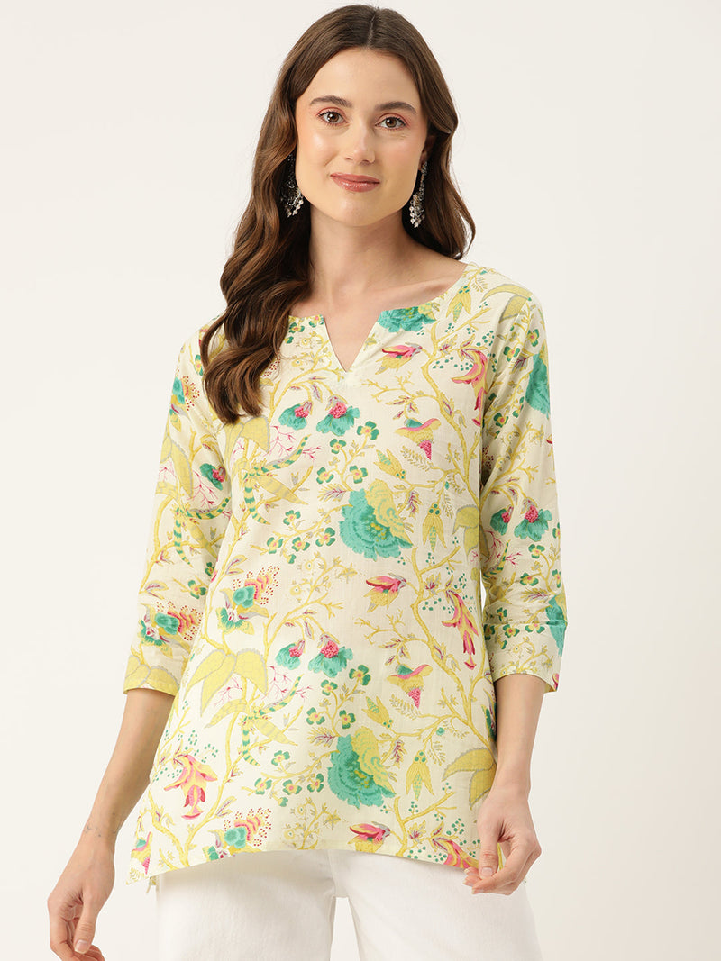 Feranoid Big V-Neck Kurti