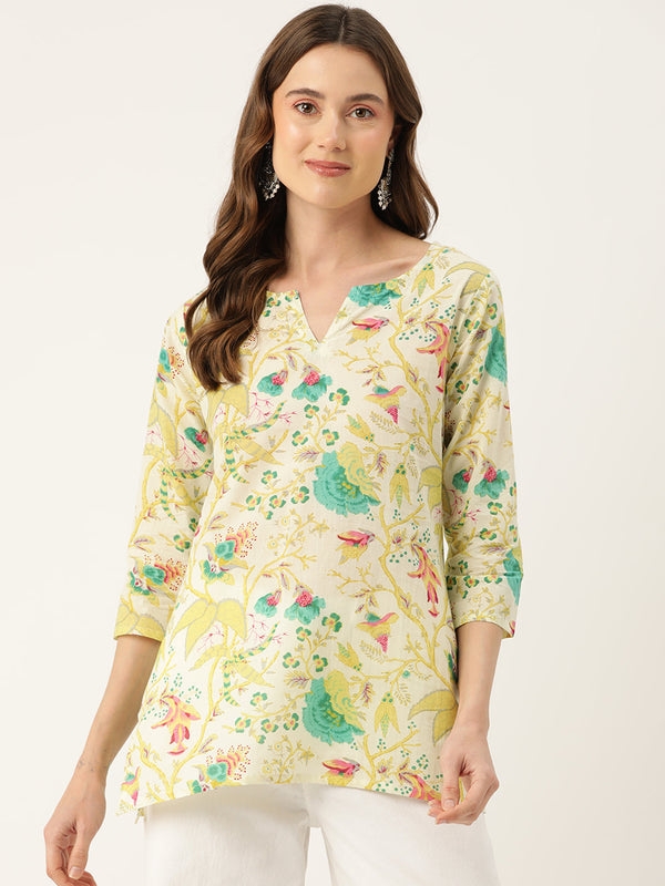 Feranoid Big V-Neck Kurti
