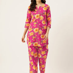 Floral Printed Cotton Co-Ord set – Breezy Prints, Chic Fit